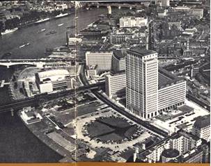 Shell aerial view